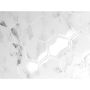 KAKELDEKOR PEEL & STICK HEXAGON MARMOR 30X30CM VIT