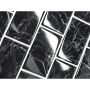 KAKELDEKOR PEEL & STICK SUBWAY S MARMOR 30X30CM SVART