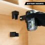 BATTERIHÅLLARE STEALTHMOUNTS RYOBI 18V SVART 2ST 