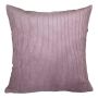 PRYDNADSKUDDE CORD VIOL 45X45CM LILA