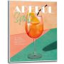 TAVLA REINDERS APEROL TIME SLIM FRAME 40X50CM VIT