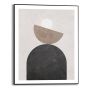 TAVLA REINDERS BALANCING SLIM FRAME 40X50CM SVART