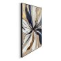 TAVLA REINDERS GLAMOUR FLOWER SLIM FRAME 50X70CM SVART