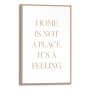 TAVLA REINDERS FEELING HOME SLIM FRAME 20X30CM TRÄ