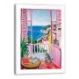 TAVLA REINDERS BALCONY HOLIDAY SLIM FRAME 30X40CM VIT