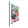TAVLA REINDERS FLOWER TABLE MODERN FRAME 50X70CM VIT
