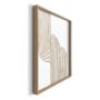 TAVLA REINDERS KNOT TINTED LINES WOOD FRAME 30X40CM