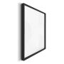 TAVLA REINDERS THIN COMB BLACK FRAME 30X40CM VIT