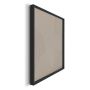 TAVLA REINDERS THIN COMB BLACK FRAME 30X40CM TAUPE