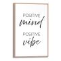 TAVLA REINDERS POSITIVE VIBES SLIM FRAME 20X30CM TRÄ