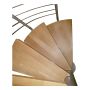 SPIRALTRAPPA ATRIUM SYSTEM GRÅ Ø168CM