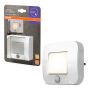 NATTLAMPA OSRAM LUNETTA HALL LED SENSOR 3000K VIT