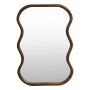 SPEGEL WAVY 52X75CM VALNÖT