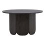 SOFFBORD VENTURE HOME TEKLA Ø80CM SVART 