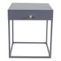 SÄNGBORD VENTURE HOME BAKAL 43X43CM LJUSGRÅ 