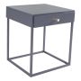 SÄNGBORD VENTURE HOME BAKAL 43X43CM LJUSGRÅ 