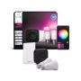 STARTPAKET PHILIPS HUE A60 A6 E27 8,1W + DIMMER SWITCH + BRIDGE PRO             