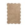 JUTEMATTA VÅGOR 160X230CM NATUR