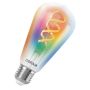 LJUSKÄLLA OSRAM SMART+ E27 4.8W EDISON RGBW DIMBAR