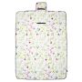 PICKNICKFILT VIKBAR VIT MED BLOMMOR 130X170CM