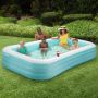 UPPBLÅSBAR POOL FUNSICLE 305X183X56CM BLÅ