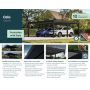 CARPORT CANOPIA OSLO METALL 2-PLATSER 6X6M 36,23M²