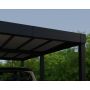 CARPORT CANOPIA OSLO METALL 2-PLATSER 6X6M 36,23M²