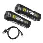 BATTERI RYOBI RB4L30 USB 4V 2X3,0AH 
