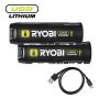 BATTERI RYOBI RB4L30 USB 4V 2X3,0AH 