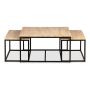 SOFFBORD STENEXPO SKAGEN 90X90/95X44CM VITOLJAD EK/SVART