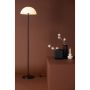 GOLVLAMPA VENTURE HOME FERRAND SVART/VIT
