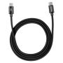 USB-C KABEL VOLTOMAT 1M SVART              