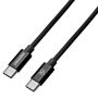 USB-C KABEL VOLTOMAT 1M SVART              