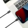USB-C KABEL VOLTOMAT 3M SVART              