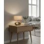BORDSLAMPA ANETA LIGHTING OLINA E14 BEIGE/BRUN
