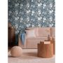 TAPET A.S CREATION COSMO LIVING BLOMMA BLÅ
