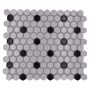 MOSAIK WELSCHEIT HEXAGON WHITE GLOSSY 26X30CM PRIS PER ARK