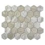 MOSAIK WELSCHEIT HEXAGON WOOD GREY 32,5X28,1CM PRIS PER ARK