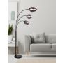 GOLVLAMPA GLOBO BLACKY 175CM SVART