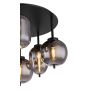 TAKLAMPA GLOBO BLACKY 6L MATT SVART