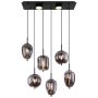 PENDELLAMPA GLOBO BLACKY 6L MATT SVART