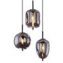 PENDELLAMPA GLOBO BLACKY 6L MATT SVART