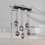 PENDELLAMPA GLOBO BLACKY 6L MATT SVART