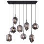 PENDELLAMPA GLOBO BLACKY 8L SVART