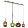 PENDELLAMPA GLOBO NORMY 115CM FLERFÄRGAD
