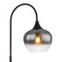 GOLVLAMPA GLOBO MAXY SVART