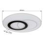 PLAFOND GLOBO SMARTLIGHT JACQUES LED VIT 