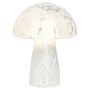 BORDSLAMPA ANETA LIGHTING MUSHI STOR E27 VIT