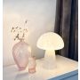 BORDSLAMPA ANETA LIGHTING MUSHI STOR E27 VIT