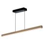 TAKLAMPA ANETA LIGHTING LINEA LED TRÄBETS/SVART